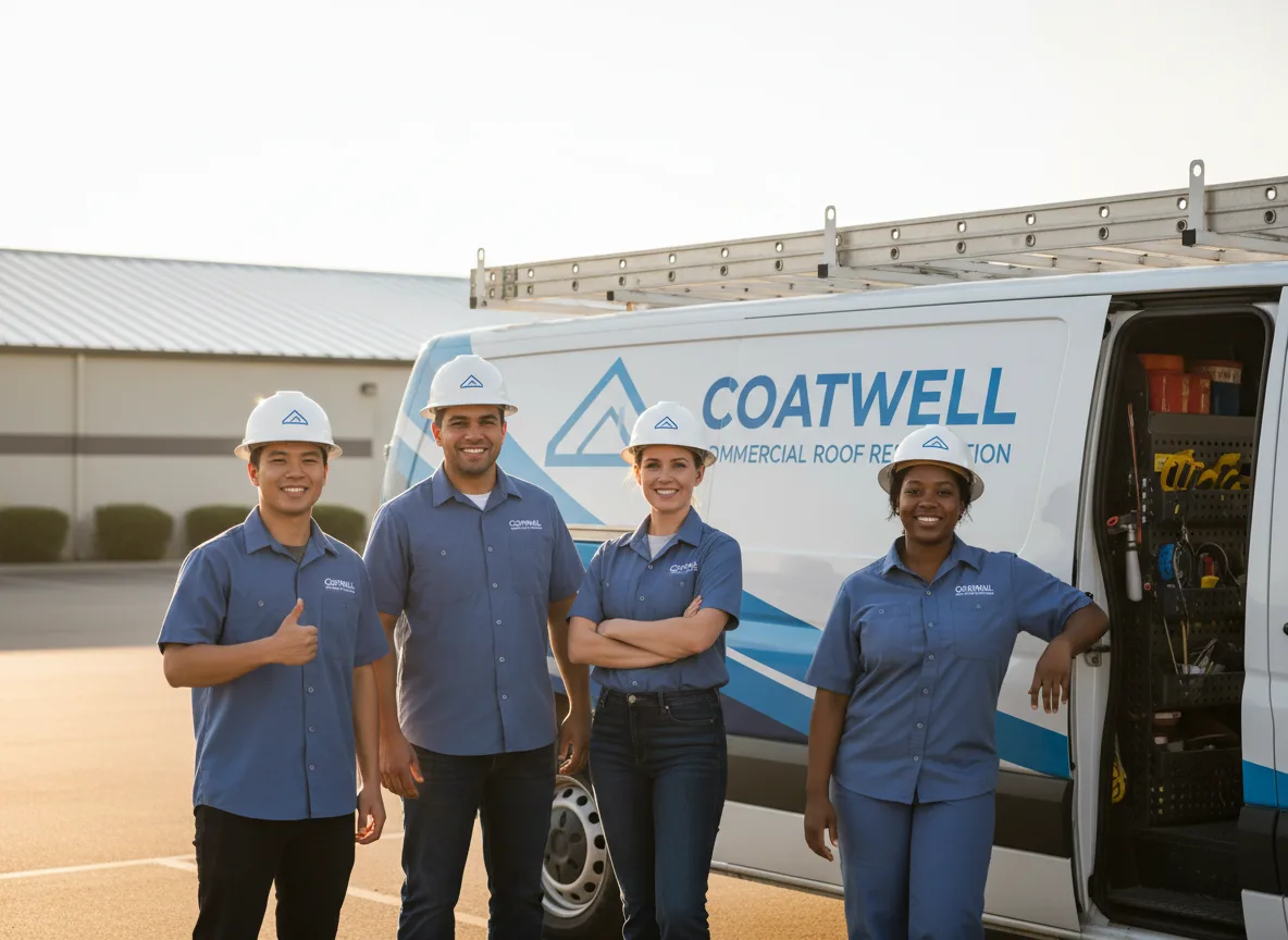Commercial roof coating company in Amelia, LA